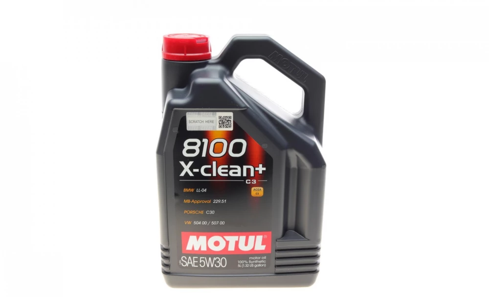 Олива MOTUL 8100 X-clean + 5W30 5 L