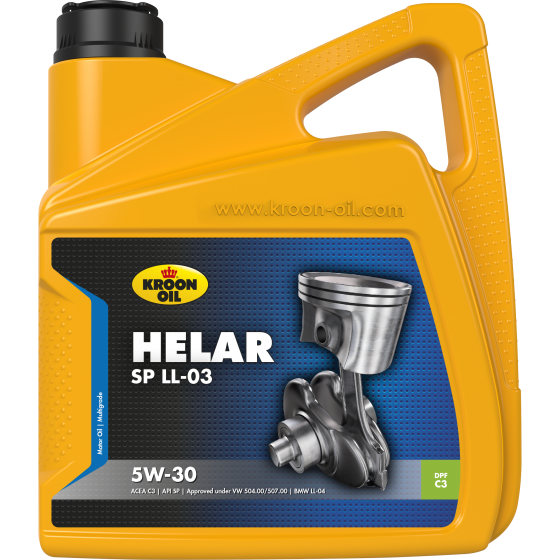 KROON OIL Олива моторна HELAR SP 5W-30 LL-03 4л