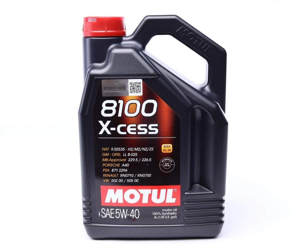 Олива MOTUL 8100 X-CESS GEN2 5W-40 4L